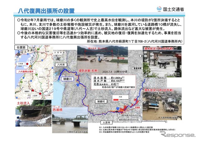 新設する八代復興出張所の役割