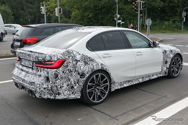 BMW M3セダン 次期型プロトタイプ(スクープ写真)