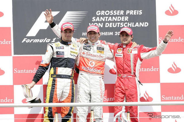 【F1ドイツGP】決勝…ハミルトンの逆転勝利
