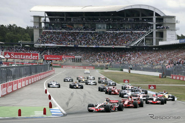 【F1ドイツGP】決勝…ハミルトンの逆転勝利