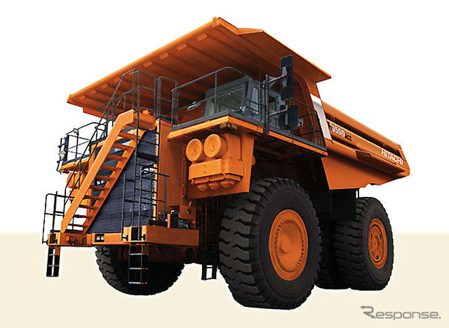 AC駆動方式を採用した190tダンプトラック---日立建機