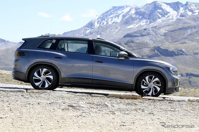VW ID.6 市販型プロトタイプ(スクープ写真)