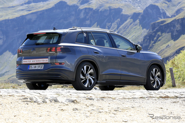VW ID.6 市販型プロトタイプ(スクープ写真)