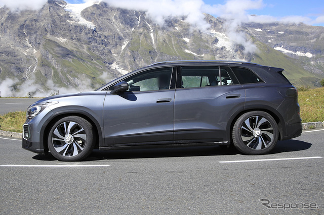 VW ID.6 市販型プロトタイプ(スクープ写真)