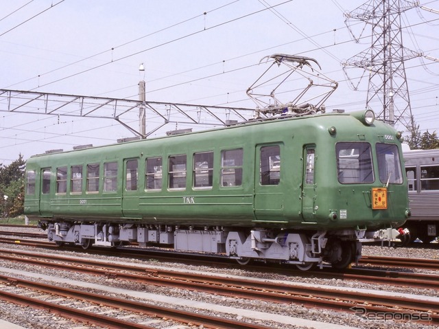復元された旧5000系車両(1993年)
