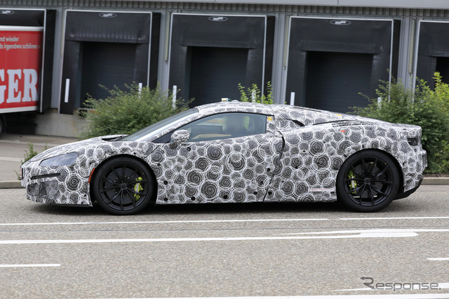 マクラーレン 新型ハイブリッド開発車両(スクープ写真)