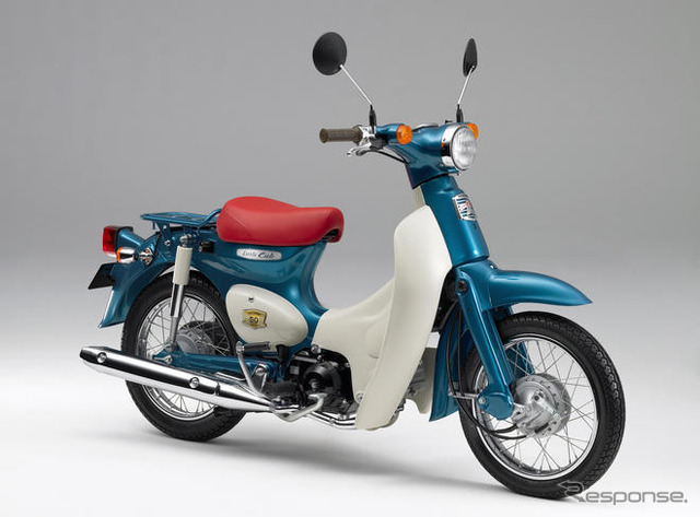 ホンダ スーパーカブ 誕生50周年…記念モデルを発売