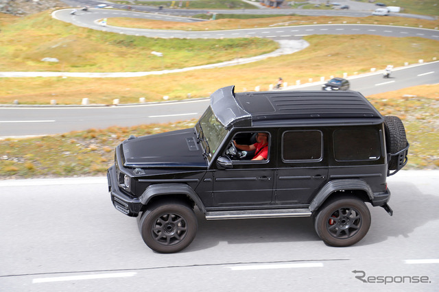 メルセデスベンツ Gクラス 4x4 スクエアード 後継モデルプロトタイプ(スクープ写真)