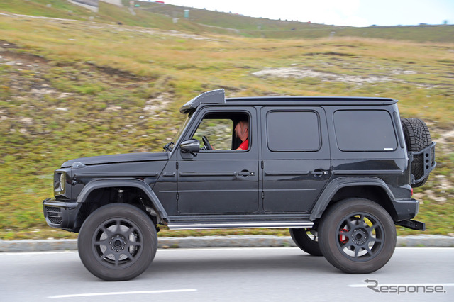 メルセデスベンツ Gクラス 4x4 スクエアード 後継モデルプロトタイプ(スクープ写真)