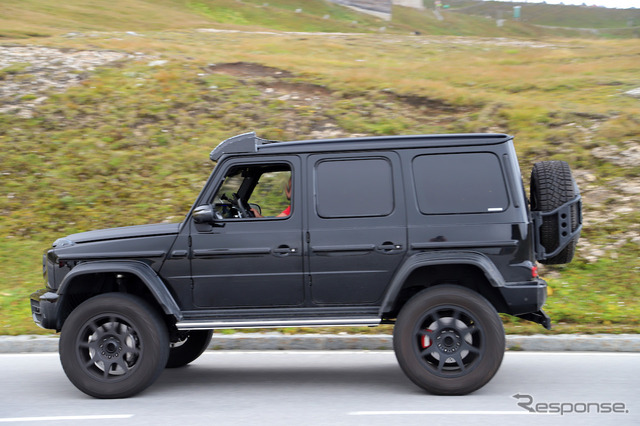 メルセデスベンツ Gクラス 4x4 スクエアード 後継モデルプロトタイプ(スクープ写真)