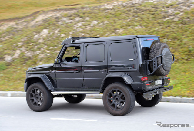 メルセデスベンツ Gクラス 4x4 スクエアード 後継モデルプロトタイプ(スクープ写真)