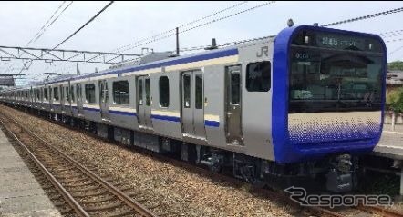 横須賀・総武快速線直通列車や房総各線へ、2020年度に投入されるE235系1000番台。現行のE217系と同様の「横須賀色」がベースになっている。