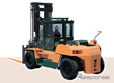 トヨタL&F、排出ガス規制に適合したフォークリフト4車種を発売
