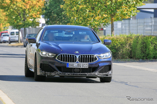 アルピナ B8グランクーペ 市販型プロトタイプ(スクープ写真)