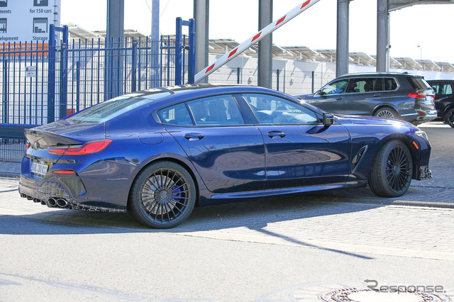 アルピナ B8グランクーペ 市販型プロトタイプ(スクープ写真)