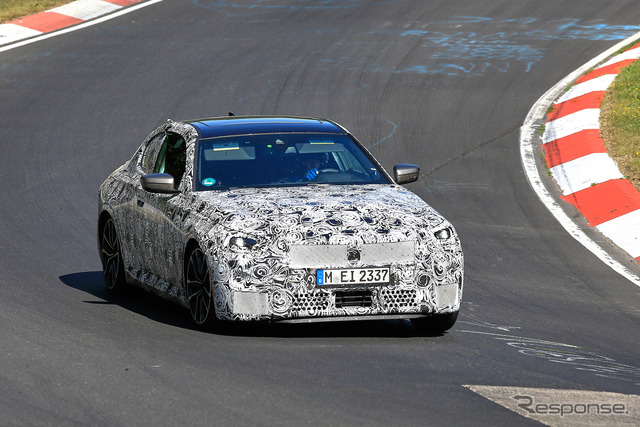 BMW 2シリーズ クーペ 次期型プロトタイプ(スクープ写真)