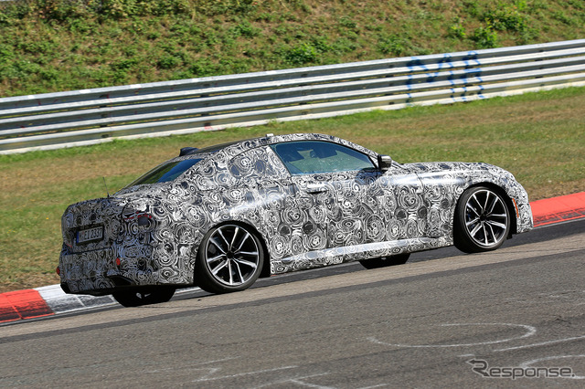 BMW 2シリーズ クーペ 次期型プロトタイプ(スクープ写真)