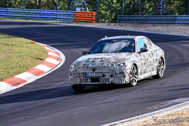 BMW 2シリーズ クーペ 次期型プロトタイプ(スクープ写真)