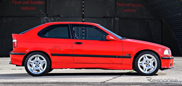 BMW 3シリーズ(E36型)の「ti コンパクト」(写真はM3コンパクト)