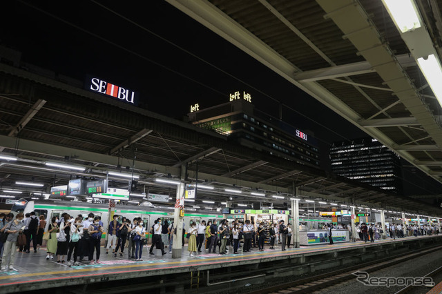 東京・池袋駅(7月21日)
