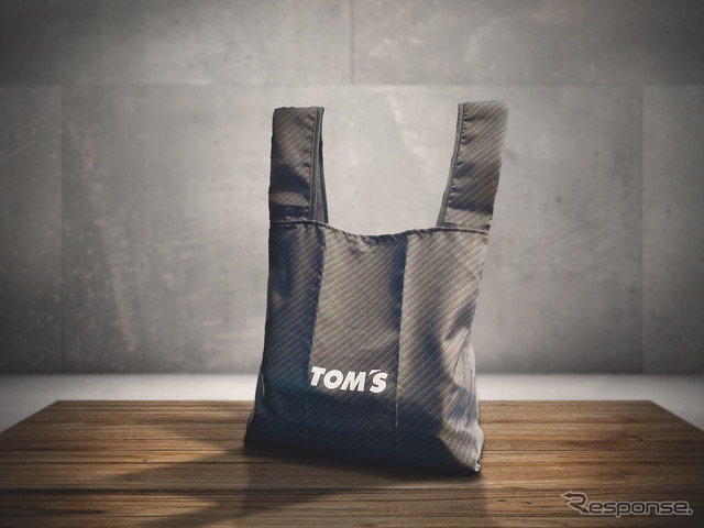 「レーシーなエコバッグ」、トムスが発売…カーボンパターンとホワイト