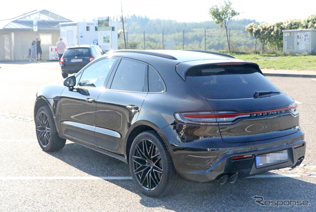 ポルシェ マカン 改良新型プロトタイプ(スクープ写真)