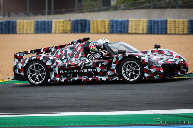 トヨタGRスーパースポーツ(ルマン24時間耐久レース2020会場)