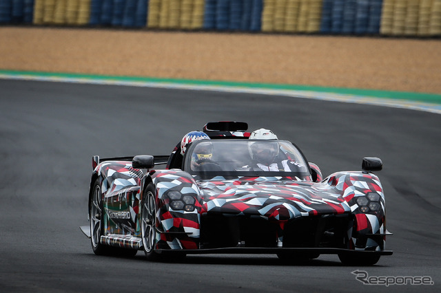 トヨタGRスーパースポーツ(ルマン24時間耐久レース2020会場)