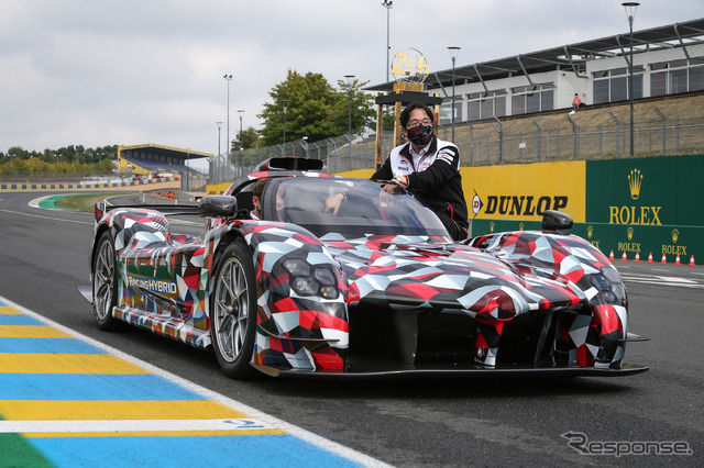 トヨタGRスーパースポーツ(ルマン24時間耐久レース2020会場)