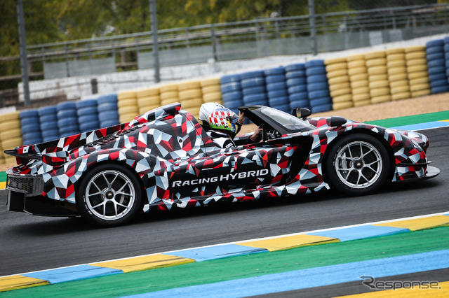 トヨタGRスーパースポーツ(ルマン24時間耐久レース2020会場)