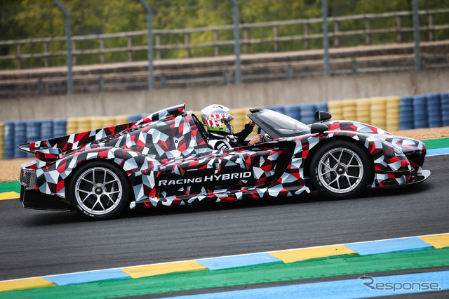 トヨタGRスーパースポーツ(ルマン24時間耐久レース2020会場)