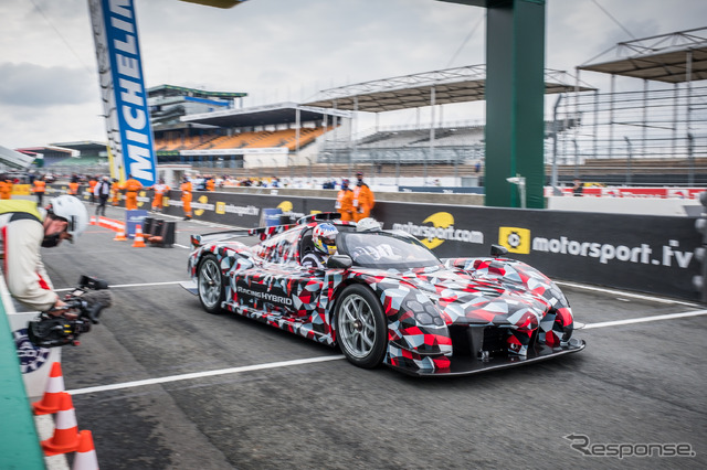 トヨタGRスーパースポーツ(ルマン24時間耐久レース2020会場)