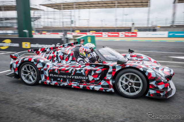 トヨタGRスーパースポーツ(ルマン24時間耐久レース2020会場)