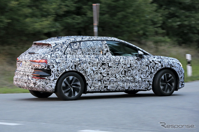 アウディ Q4 e-tron 市販型プロトタイプ(スクープ写真)