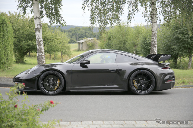 ポルシェ 911 GT3 次期型プロトタイプ(スクープ写真)