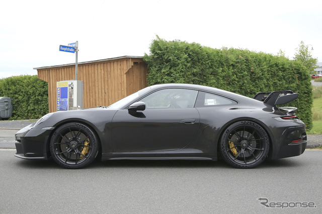 ポルシェ 911 GT3 次期型プロトタイプ(スクープ写真)