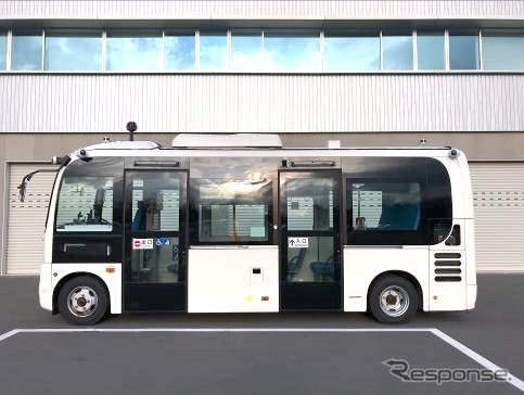 実装実験で使われる車両。群馬大学が保有する。