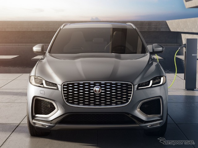 ジャガー F-PACE 改良新型のPHV「P400e」