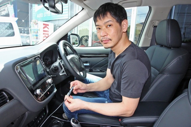 car audio newcomer! 三菱 アウトランダーPHEV(オーナー:井上拓也さん) by リクロス 後編