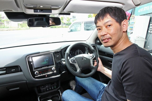 car audio newcomer! 三菱 アウトランダーPHEV(オーナー:井上拓也さん) by リクロス 後編