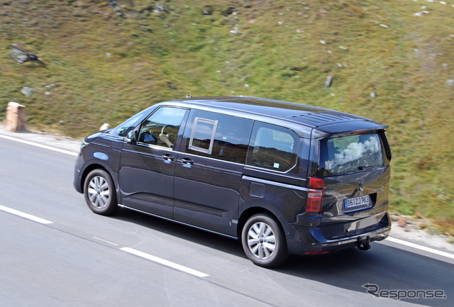 VW T7 PHEVプロトタイプ(スクープ写真)