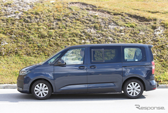 VW T7 PHEVプロトタイプ(スクープ写真)