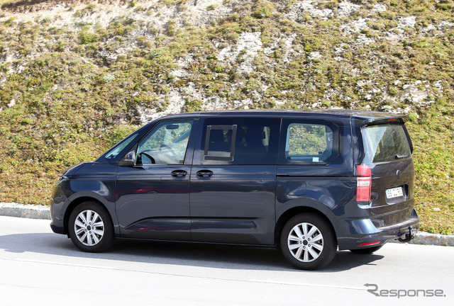 VW T7 PHEVプロトタイプ(スクープ写真)