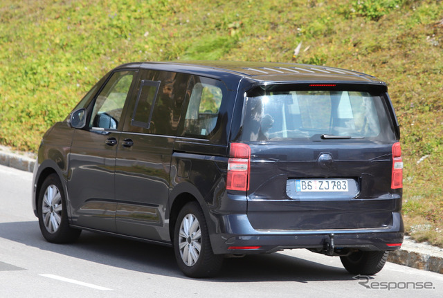 VW T7 PHEVプロトタイプ(スクープ写真)