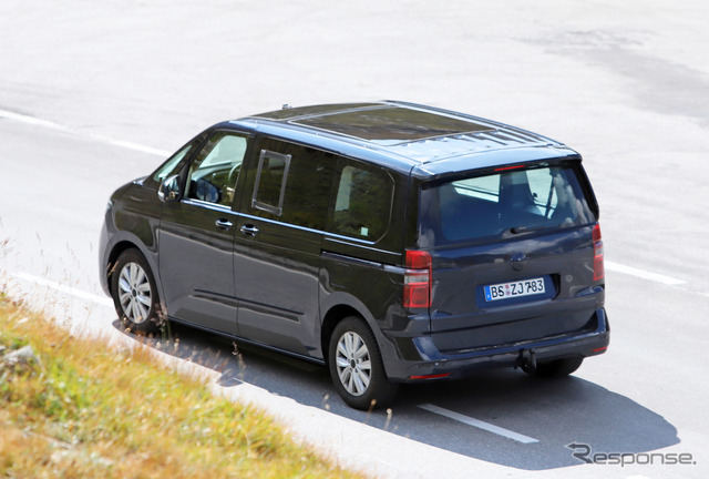 VW T7 PHEVプロトタイプ（スクープ写真）