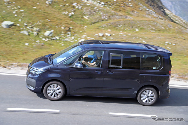VW T7 PHEVプロトタイプ(スクープ写真)
