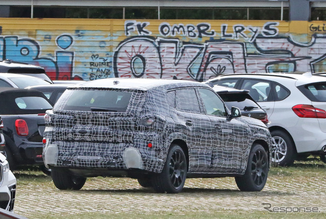 BMW X8 市販型プロトタイプ(スクープ写真)