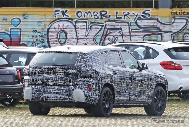 BMW X8 市販型プロトタイプ(スクープ写真)