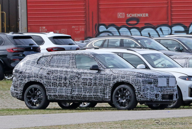 BMW X8 市販型プロトタイプ(スクープ写真)