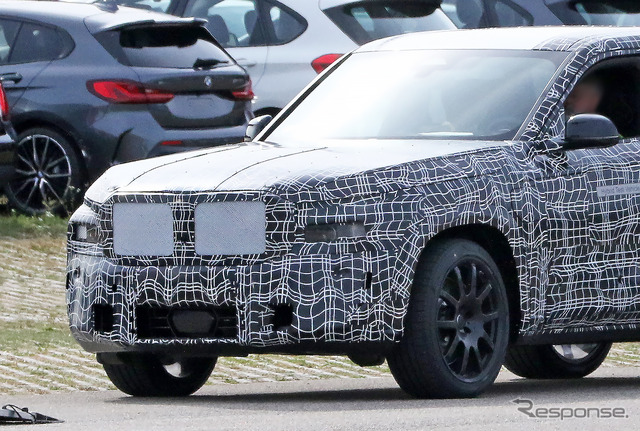 BMW X8 市販型プロトタイプ(スクープ写真)